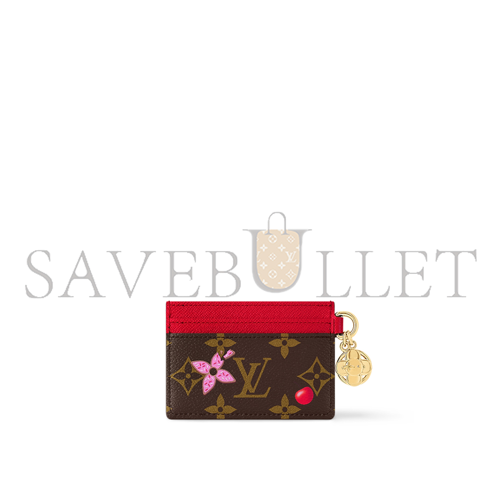 LOUIS VUITTON LV CHARMS BUSINESS CARD HOLDER M12215 (10.2*7.3*0.3cm)